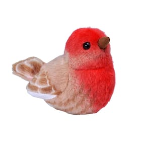 Bicho de pelúcia Wild Republic Audubon Birds House Finch Kids