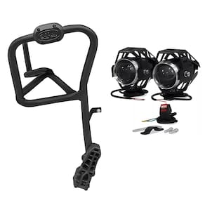 Kit Protetor Carenagem Motor Honda Cg160 2025 Scam Sptop832 + Farol De Milha 10W 12/24V Magnetron