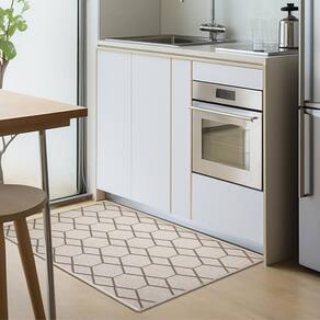 1 Tapete Multiuso Antiderrapante Absorve 50X80 Js Fu Hex M60