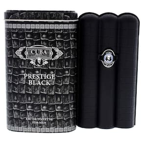 Perfume Cuba Cuba Prestige Black EDT 90mL para homens