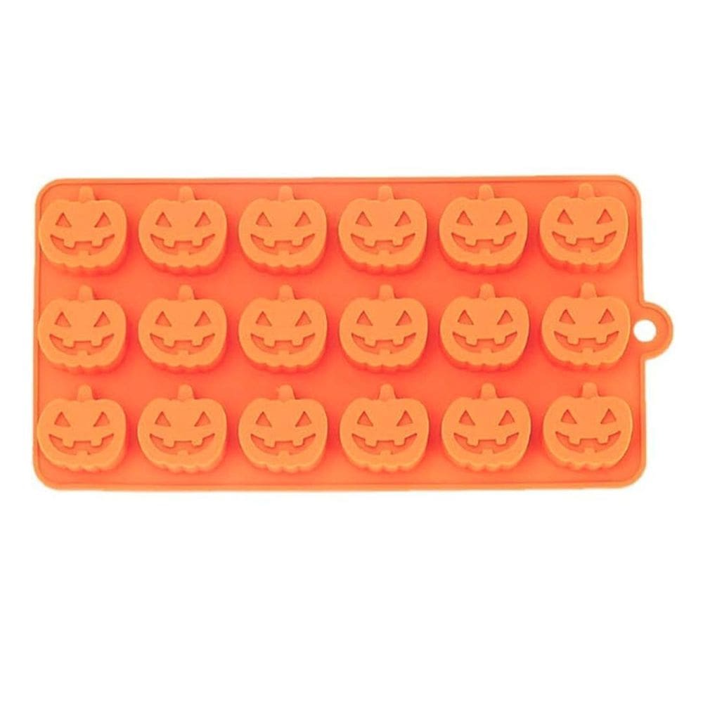 Forma Em Silicone Halloween Abóbora Antiaderente