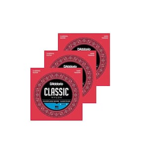 Kit 3 Und. Encordoamento Violão D`Addario Ej27 H T. Alta