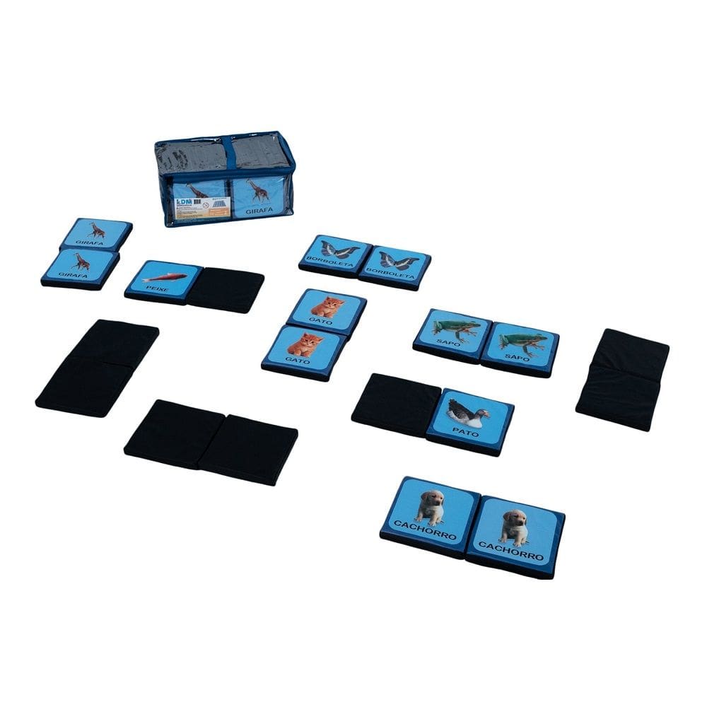 Jogo da Memória de Animais Pequeno - LDM
