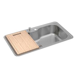 Cuba Deca Facile 80X40  Aço Inox Escovado