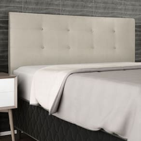 Cabeceira Estofada Cama Box Queen 160 cm Milão Suede