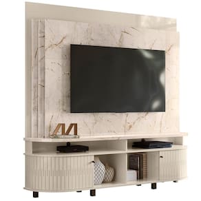 Estante Home 65 Pol 2p 183 Cm Daytona Calacata Off White Madetec