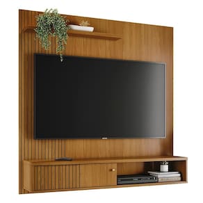 Painel Suspenso 65 Pol 1p 160 Cm Aurora Cumaru Madetec