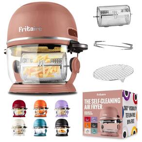 Air Fryer Vortex de 5 litros Visibilidade 360 , Vidro Não Tóxico e Autolimpante. Aproveite a Fritura Saudável. Fritaire