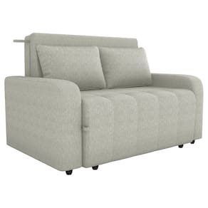 Sofa Cama 2 Lugares 138 cm Amora Tecido Pompeia G504 Bege Milani Store