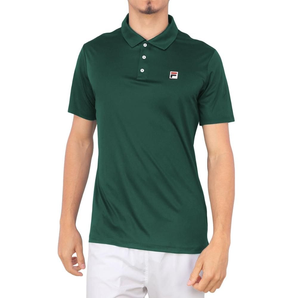 Camisa Polo Fila Player 2 Verde Floresta