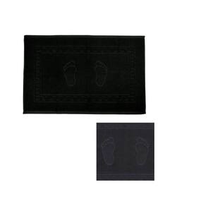 Toalha Para Pés Pezinhos 45X70 Preto Bouton