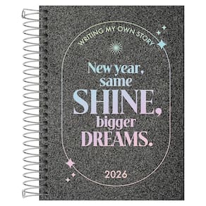 Agenda Diária 2026 Esp M4 Cambridge Shine Preto Tilibra