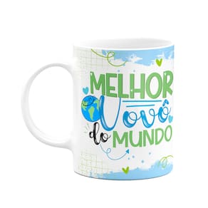 Caneca de Avós - Melhor vovô do mundo - 325ml