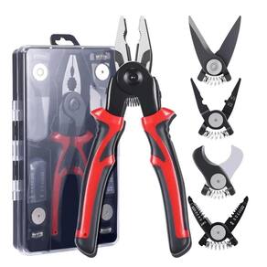 Alicate 5 Pontas Cortador Decapador Multifuncional Kit 5 Em
