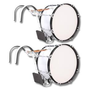 Kit 2 Bumbo 20 X 12 + 22 X 12 Marching Band Carrier Dreamer