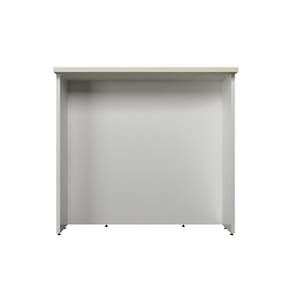 Bancada Ilha Cozinha PH 3068 Évora 120cm Branco/Cinza Argila - Herval