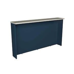 Bancada Ilha Cozinha PH 3069 Ten 200cm Azul/Cinza Argila - Herval