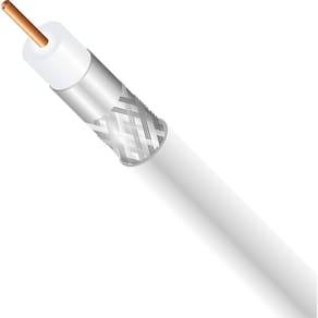 Cabo Coaxial Cabletech Rgc06 40% Master 100M Branco