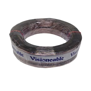 Fio duplo pra alto falante cristal cobre 2x18 2x0,75mm 100mt