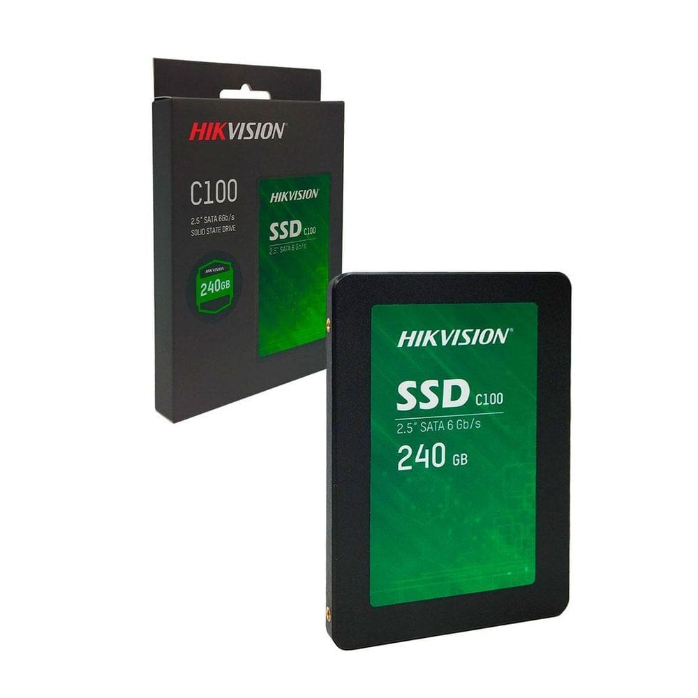 Hd Ssd Hikvision C100, 240Gb, Sata Iii 6Gb/S, Max.
