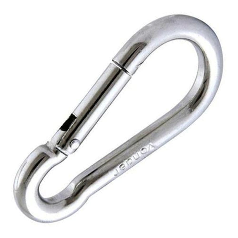 Mosquetão 8Cm Profissional Suporta 230Kg