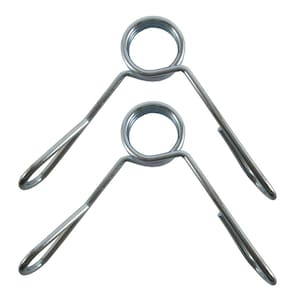 Presilha para barra musculação 3 voltas profissional - par