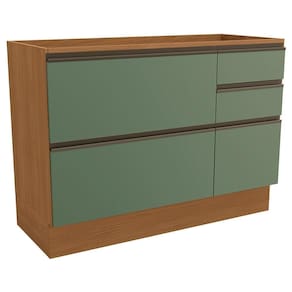 Balcao Pia Sem Tampo 1p 4g 120 Cm Maxxi G746 Kappesberg