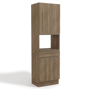 Torre Quente 240x70 Cm 4p 1g Mdp Maxxi Nogal Kappesberg