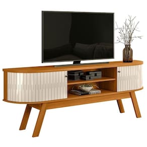 Rack Bancada 75 Pol 2p 183 Cm Valencia Cinamomo Madetec