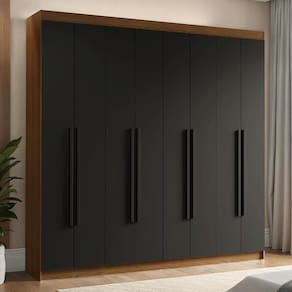 Guarda-roupa Casal 8 Portas Batentes Venus Madesa