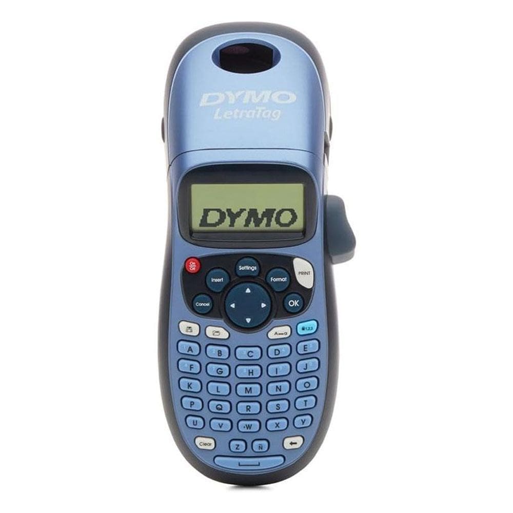 Rotulador Eletrônico Portátil Letratag LT100H Azul Metálico - Dymo
