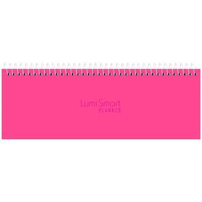 Planner Horizontal 290X110Mm 52Fls Lumi Smart Neon Rosa Kit