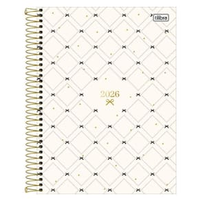 Agenda Diária 2026 Esp M9 West Village Lacinhos Tilibra