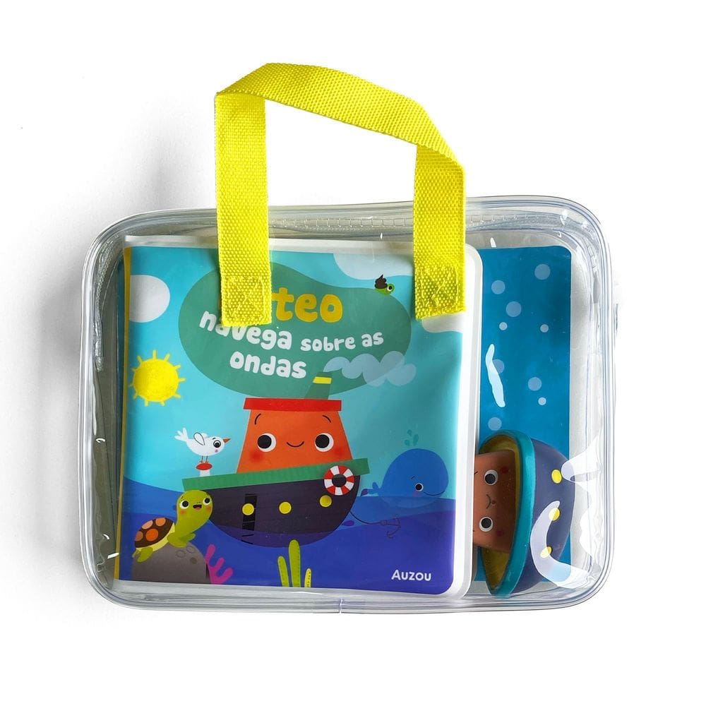 Mateo Navega Sobre As Ondas - Livro Banho