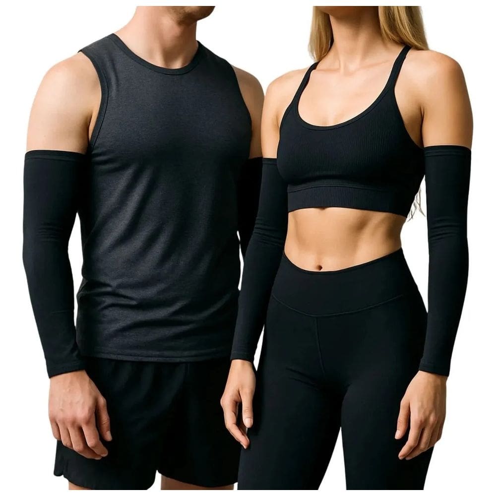 Manguito Esportivo UV50+ Unissex Best Sling – Proteção Solar para Corrida, Ciclismo e Academia, Leve e Respirável, 1 Par