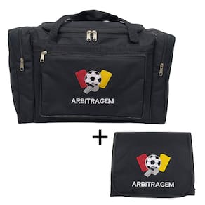 Kit Bolsa Mala de Arbitragem Personalizada M e Porta Documentos
