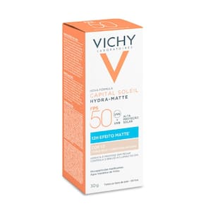 Vichy Capital Soleil Hydra-Matte FPS 50 Cor 1.0 com 30g