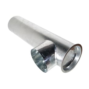 Joelho Para Chaminé Galvanizado Para Fogão A Lenha 120mm - 323 Hedlund