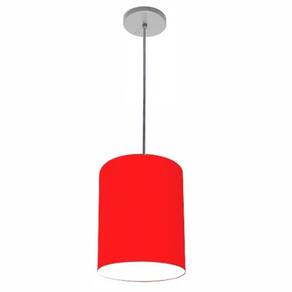 Luminária Pendente Vivare Free Lux Md-4104 Cúpula em Tecido