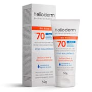 Protetor Solar Facial Helioderm Oil Free 3 em 1 FPS 70 Sem Cor 50g