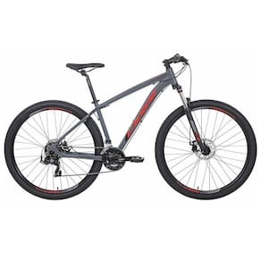 Bicicleta Aro 29 Oggi Hacker Sport 21v Grafite Vermelha Preto Tam. 17 - Fórmula Bike