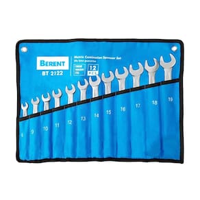 Jogo De Chave Combinada 12 Pecas 8 A 19Mm Berent Bt2122
