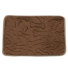 Tapete Pet Buettner Para Comedouro Pet 30cm X 40cm Marrom