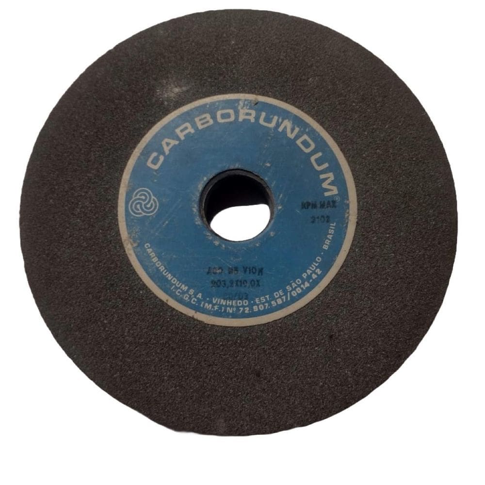 Rebolo Reto A 60 203,2 X 19,0 X 31,8 Mm Carborundum