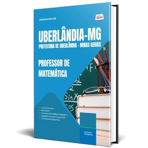 Apostila Prefeitura Uberlândia Mg 2025 Professor Matemática