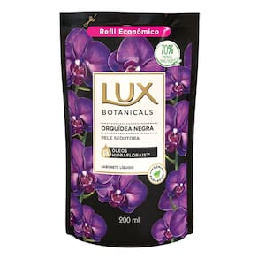 Sabonete Líquido Lux Botanicals Orquídea Negra Refil 200ml