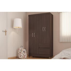 Guarda Roupa 4 Portas e 2 Gavetas Lotus Cafe Touch - Demóbile