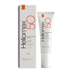 Heliomax Protetor Solar Fluido FPS 50 Sem Cor 50g
