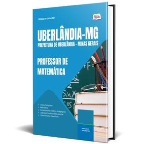 Apostila Prefeitura Uberlândia Mg 2025 Professor Matemática