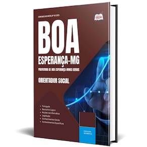 Apostila Prefeitura Boa Esperança Mg 2025 Orientador Social